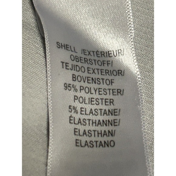 ⭐️Adrianna Papell Crepe Textured Knit Blue Floral Office Church Brunch Dress - Picture 13 of 16